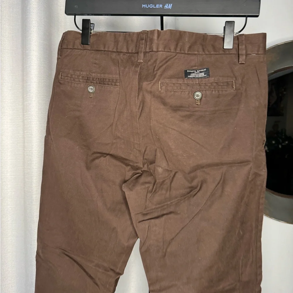 Banana Republic Dark Brown Chinos - Picture 6 of 9